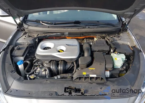 2018 Hyundai Sonata Hybrid Limited из США, поврежденный, VIN KMHE34L30JA086881